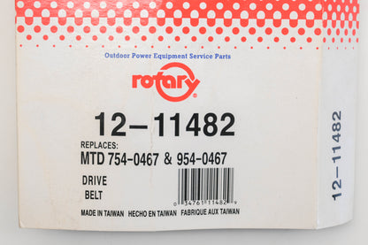 Rotary 12-11482, 754-0467, 954-0467 5/8" x 90-1/2" V-Belt NOS
