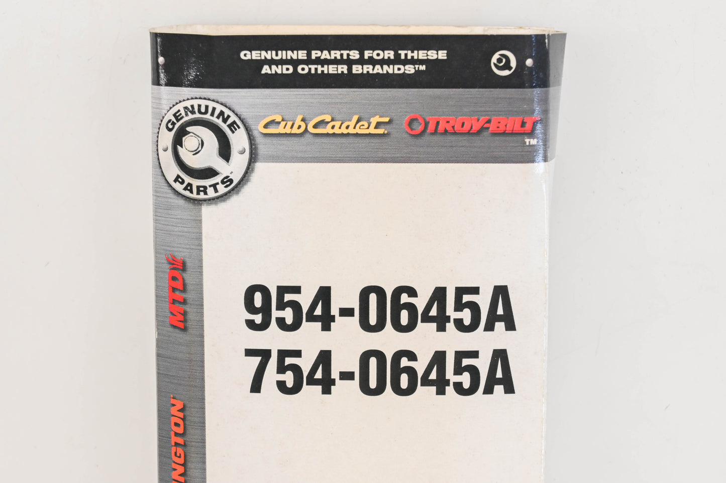 Genuine Parts 954-0645A, 754-0645A V-Belt NOS