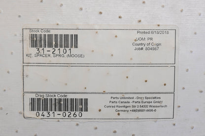 Moose 31-2101, 0431-0260 Shock Spring Wedge Kit NOS