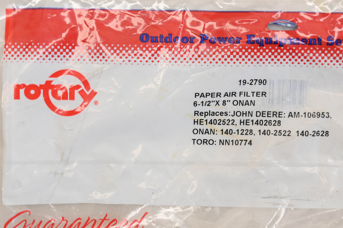 Rotary 19-2790, AM-106953, 140-1228 Air Filter NOS