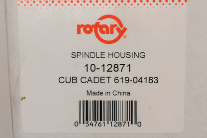 Rotary 10-12871, 619-04183, 71907293M Spindle Housing NOS