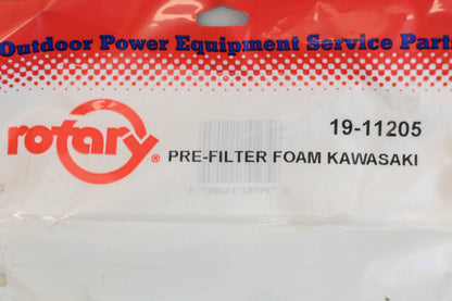 Rotary 19-11205, 11013-7025, M151768 Foam Pre-Filter NOS