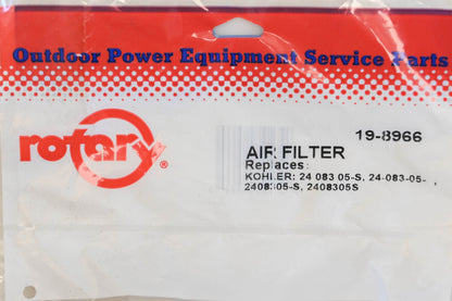 Rotary 19-8966, 24 083 05-S, 2408305S Foam Pre-Filter NOS