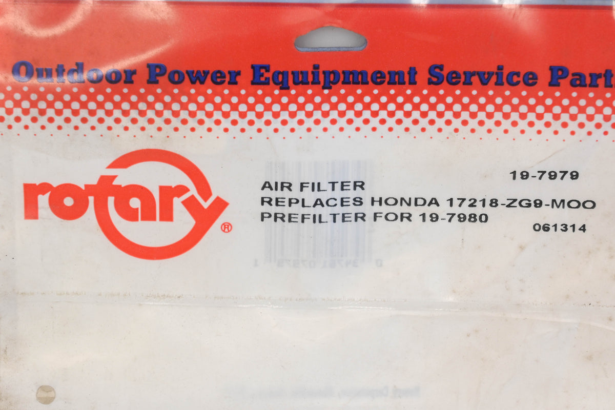 Rotary 19-7979, 17218-ZG9-M00, 14 083 02-S Foam Pre-Filter Qty 2 NOS