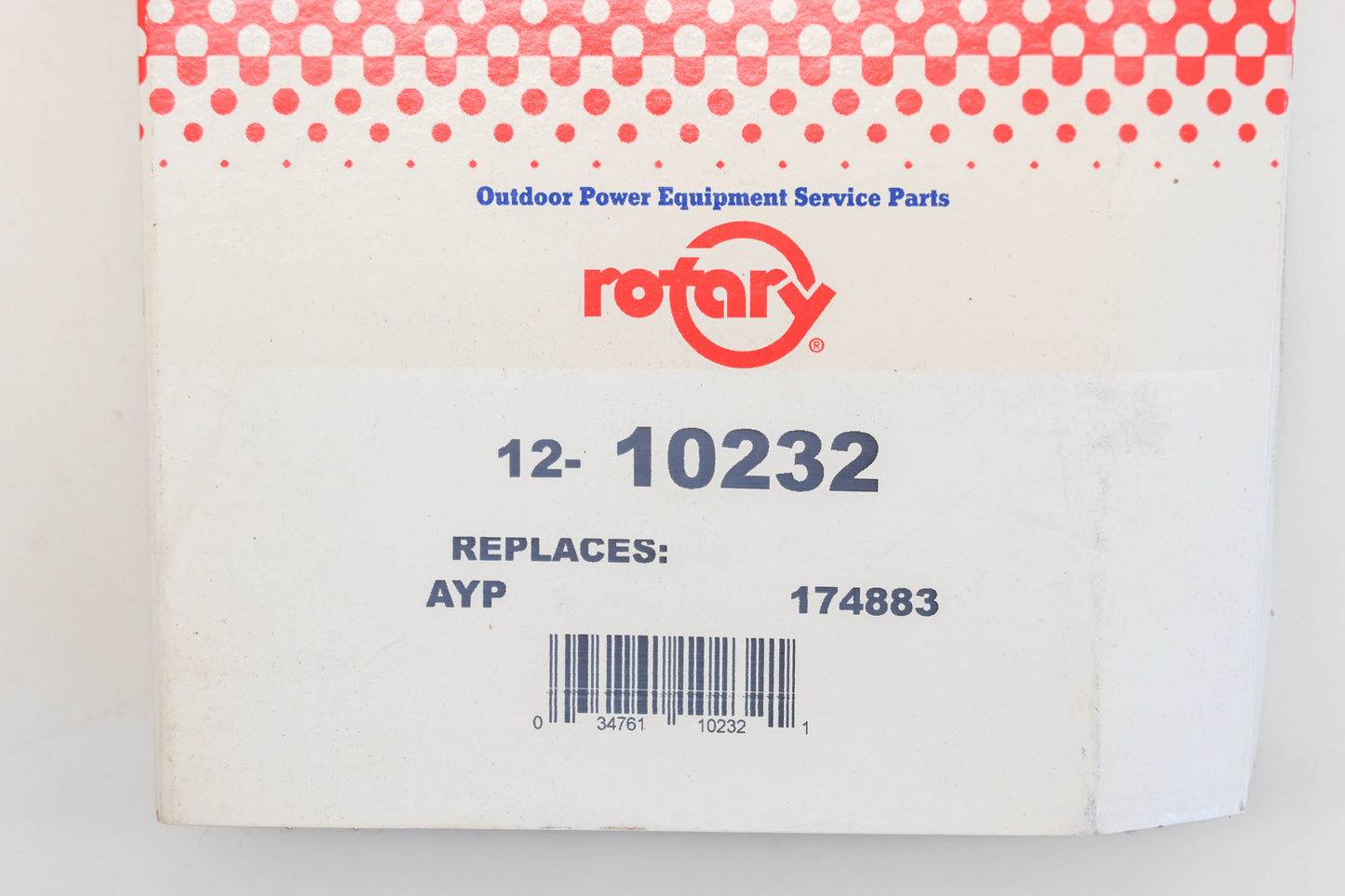 Rotary 12-10232, 174883 21/32" x 97-13/32" V-Belt NOS