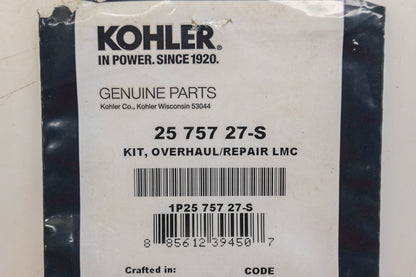 Kohler 25 757 27-S Carburetor Overhaul Repair Kit NOS