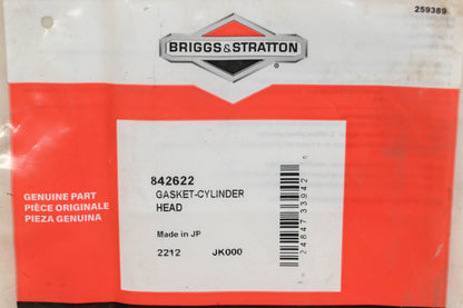 New OEM Briggs & Stratton 842622 Head Gasket NOS
