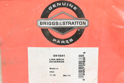 New OEM Briggs & Stratton 691841 Mechanical Governor Link NOS