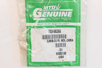 MTD 753-06288 Carburetor NOS