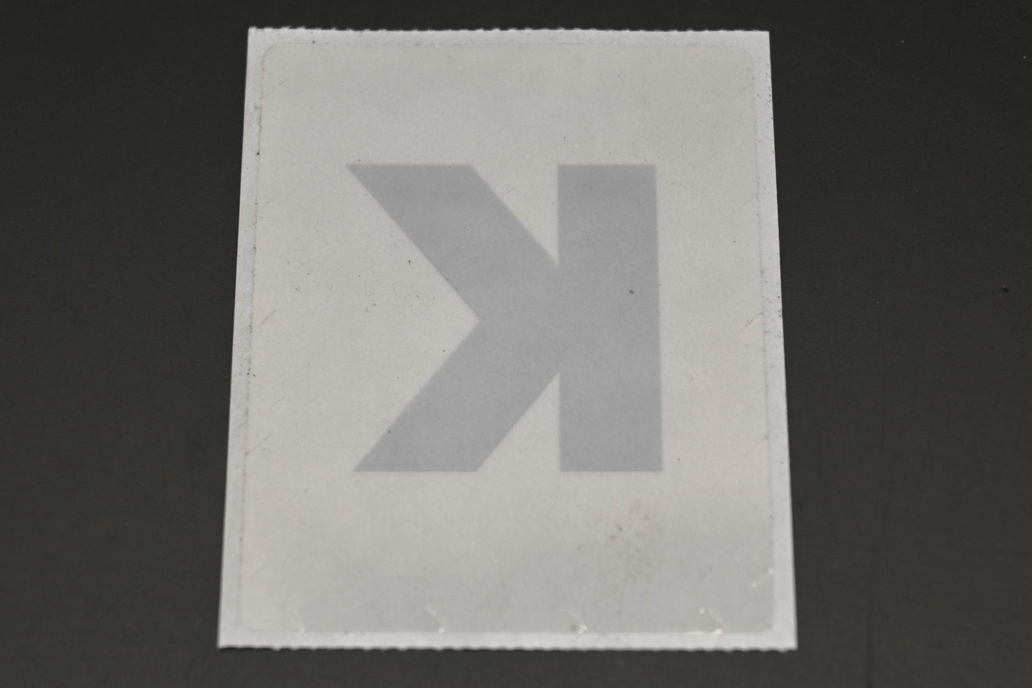 Kohler 25 113 79-S Clear Lamination Label NOS