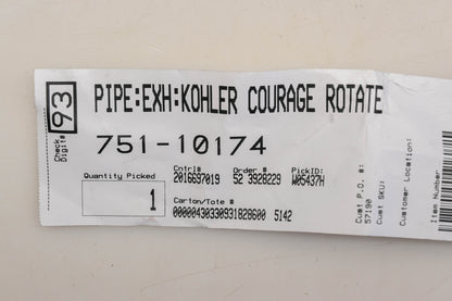 MTD 751-10174 Exhaust Pipe NOS