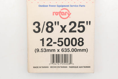 Rotary 12-5008, 3L-250, 528051 3/8" x 25" V-Belt NOS