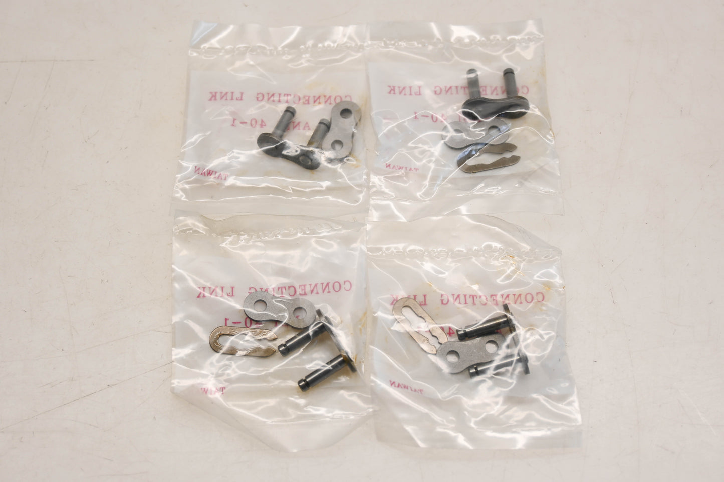 TYCO 11-401, 40-1 Chain Master Links Qty 4 NOS
