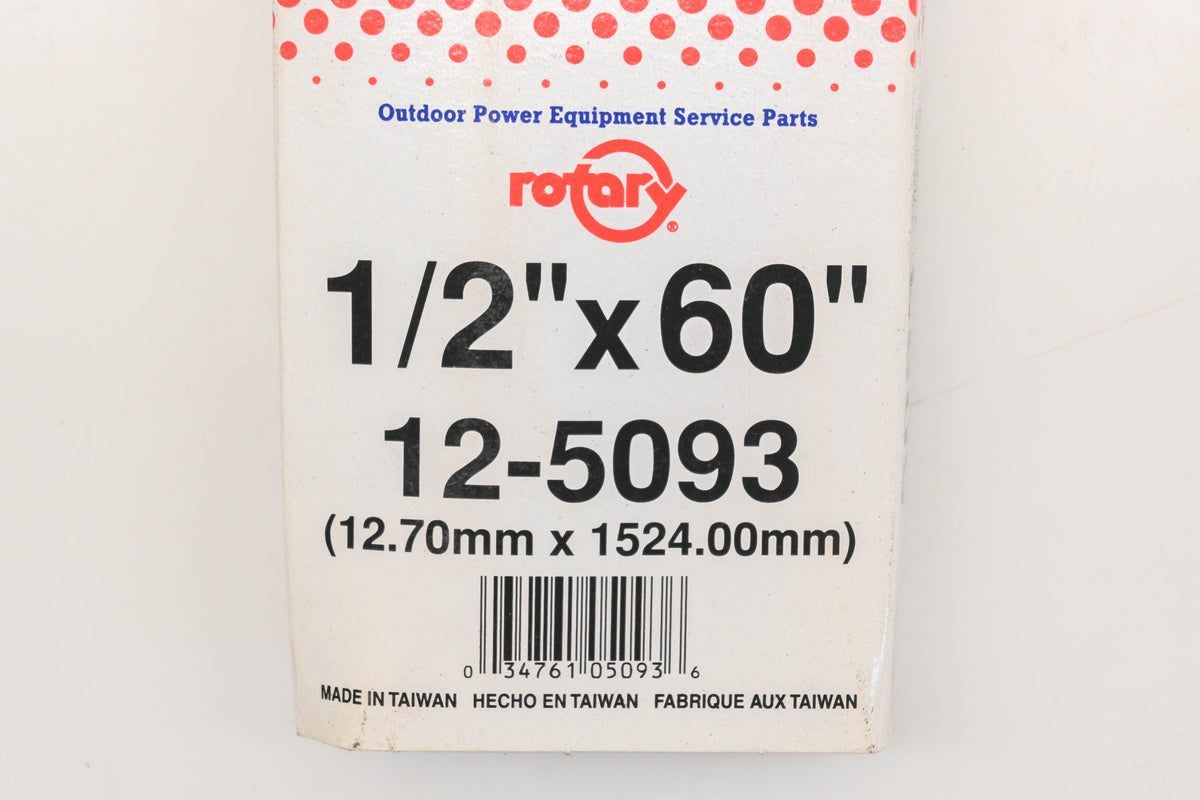 Rotary 12-5093, 4L-600, M155343 1/2" x 60" V-Belt NOS