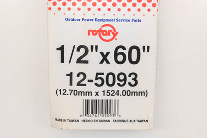 Rotary 12-5093, 4L-600, M155343 1/2" x 60" V-Belt NOS