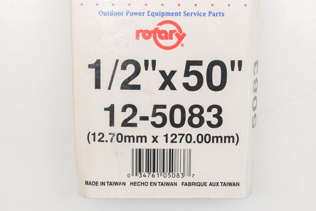 Rotary 12-5083, 4L-500, 954-0214 1/2" x 50" V-Belt NOS