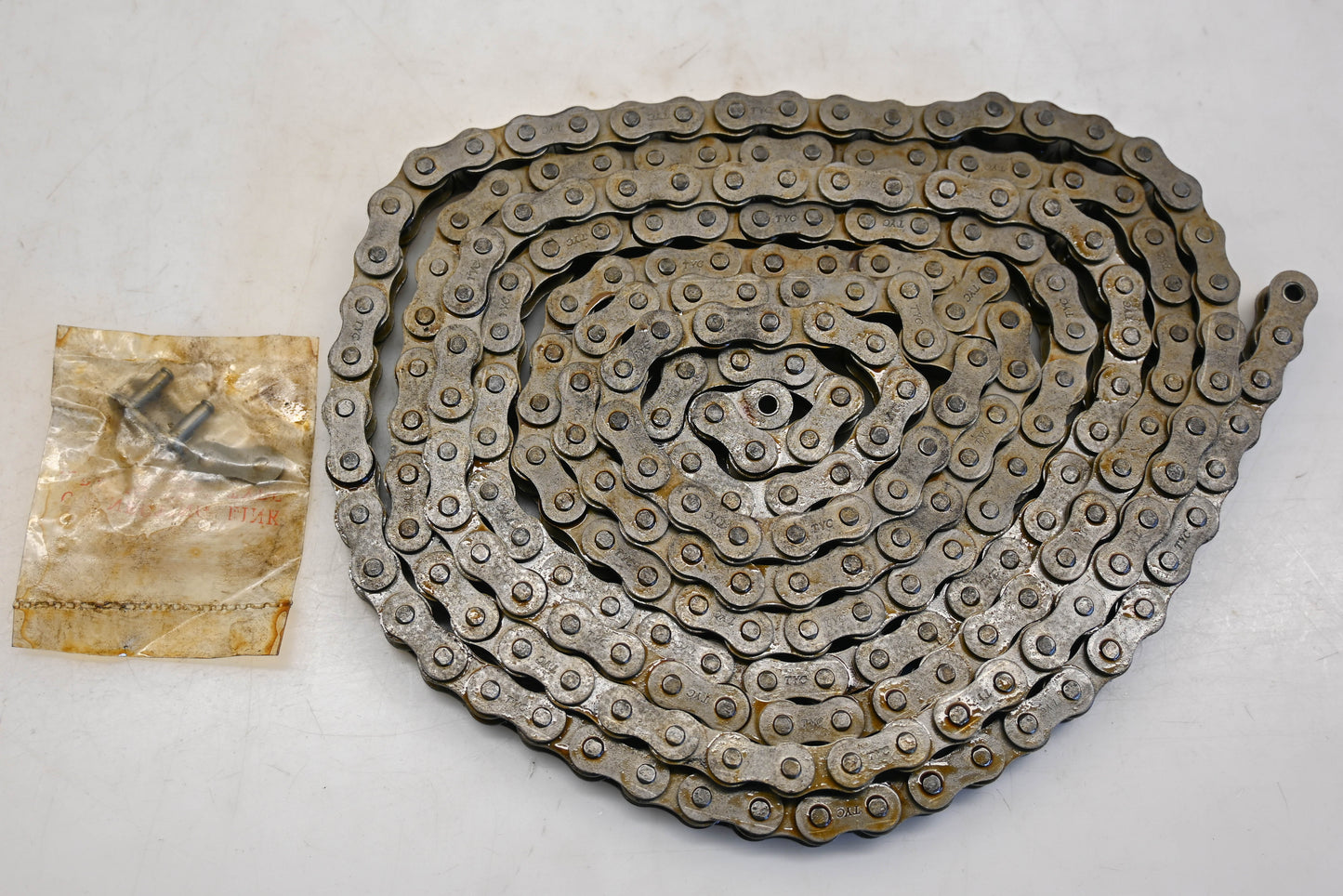 TYC 40-1RX10 1/2" x 1/4" x 10' Roller Chain Kit NOS