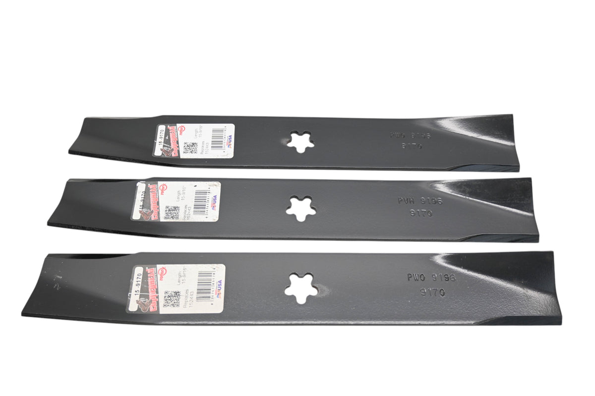 Rotary 15-9170, 532 15 24-43, 152443 15-9/16" x 2-1/4" Mower Blades Qty 3 NOS