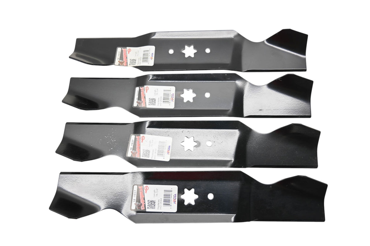 Rotary 15-1037, 942-0644, 742-0644 16-1/4" x 2-15/16" Mower Blades Qty 4 NOS
