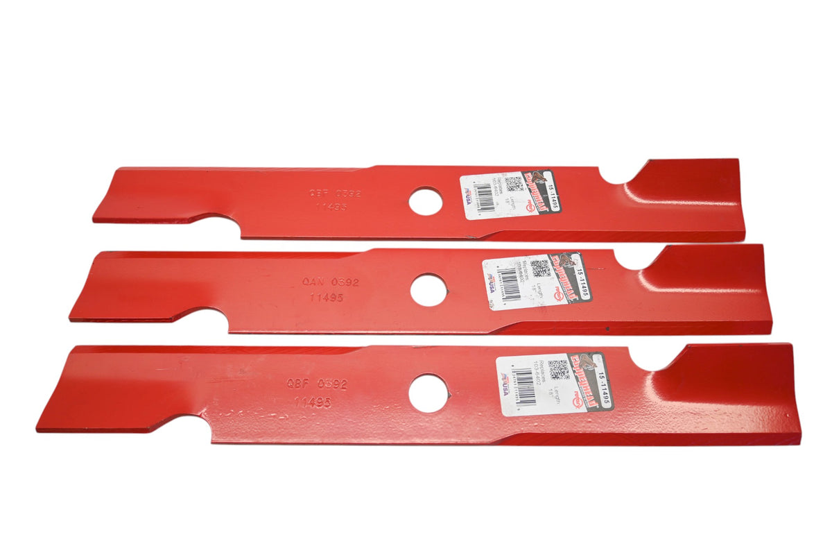 Rotary 15-11495, 103-6402, 140-1242 18" x 2-1/2" x 15/16" Mower Blades Qty 3 NOS