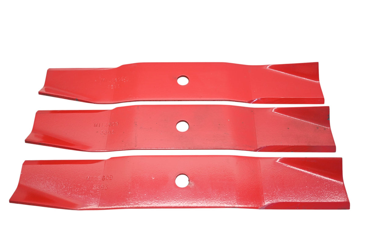 Rotary 3393, 15-3393, 55-4940 15-1/4" x 2-1/2" x 5/8" Mower Blades Qty 3 NOS