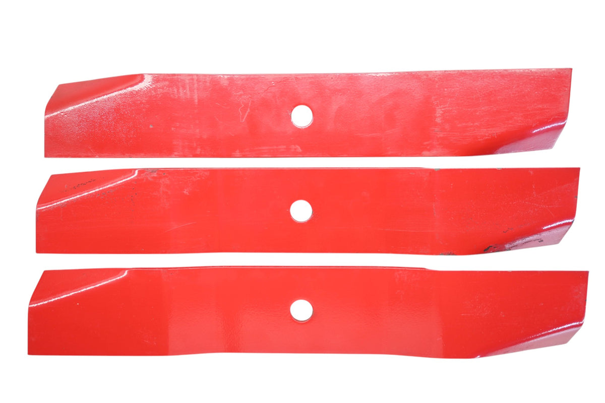 Rotary 3393, 15-3393, 55-4940 15-1/4" x 2-1/2" x 5/8" Mower Blades Qty 3 NOS