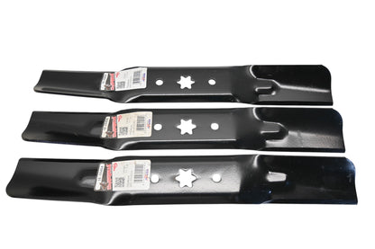 Rotary 15-15454, 942-05052A, 742-05052A 17-1/4" x 2-1/2" Mower Blades Qty 3 NOS