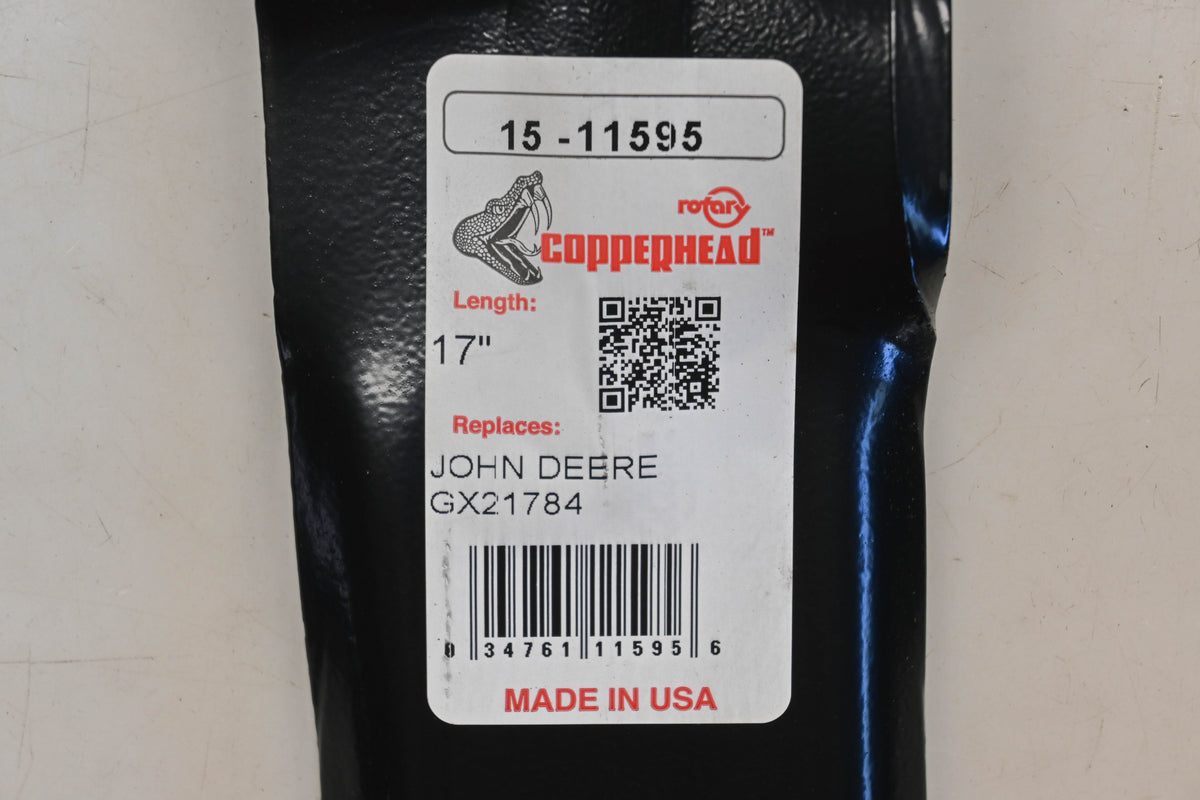 Rotary 15-11595, GX21784, 50-2081 17" x 2-3/4" Mower Blades Qty 6 NOS