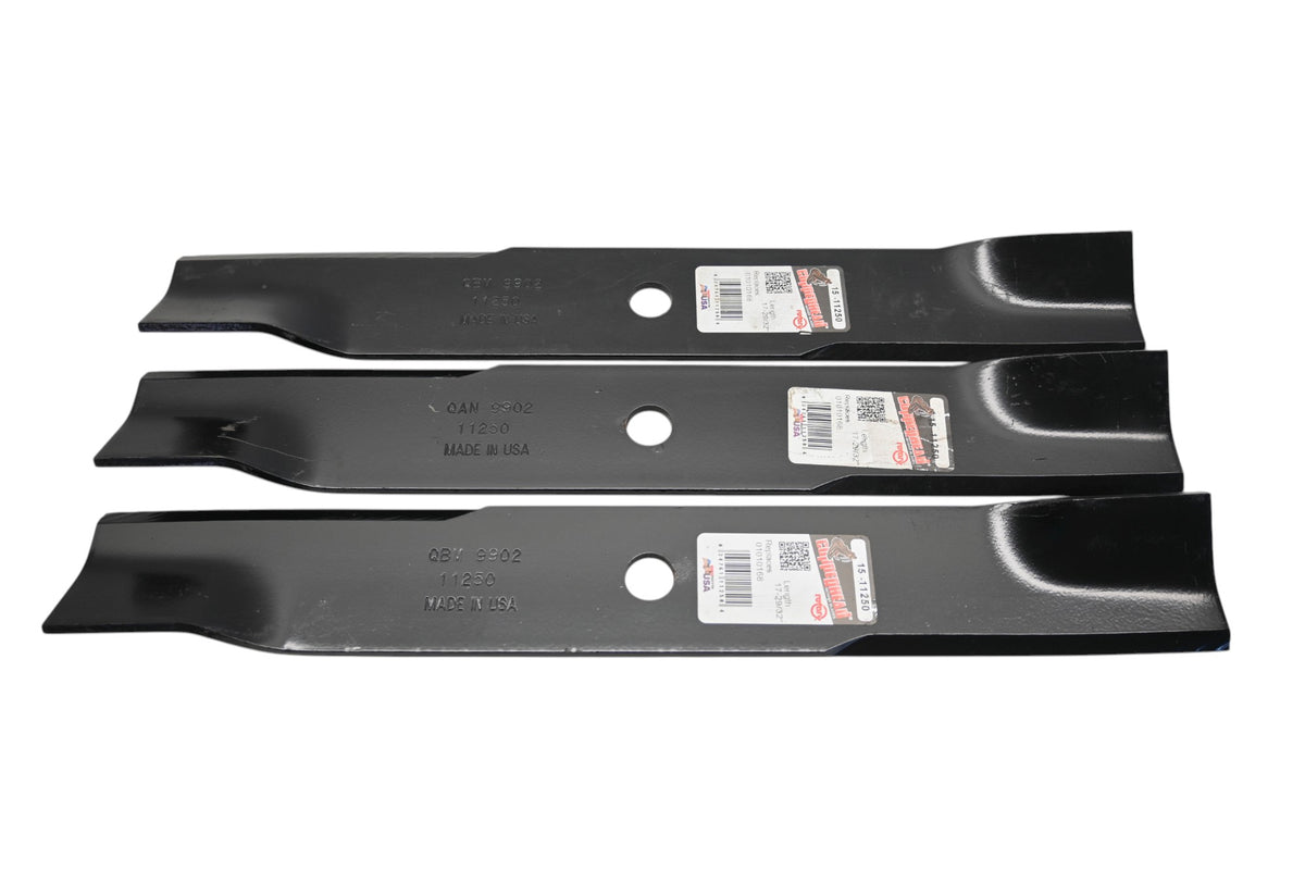 Rotary 15-11250, 1010168, 50-2126 17-29/32" x 2-1/2" x 3/4" Mower Blades Qty 3 NOS