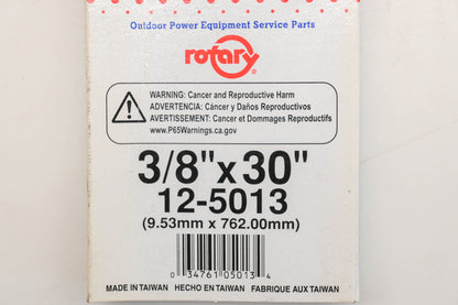 Rotary 12-5013, 3L-300 3/8" x 30" V-Belt NOS