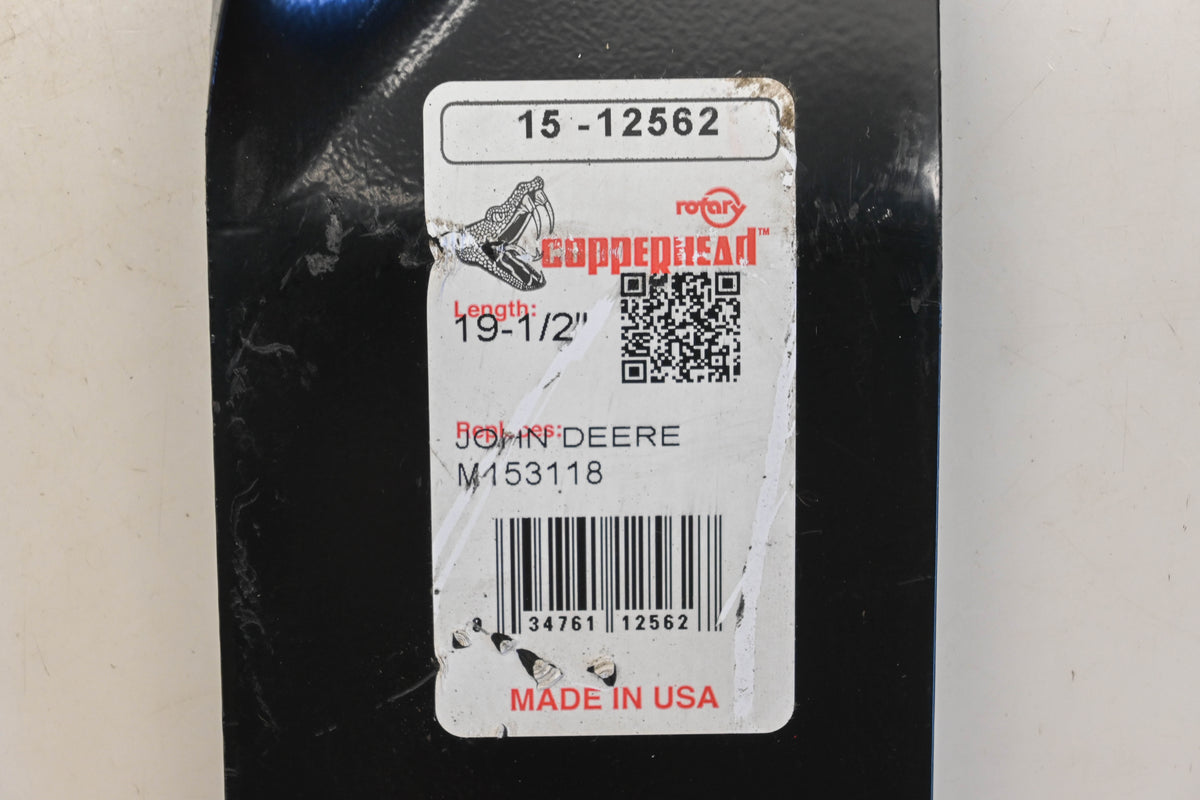 Rotary 15-12562, M153118 19-1/2" x 3" Mower Blades Qty 2 NOS