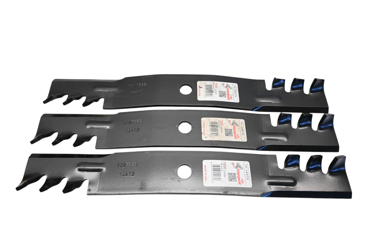 Rotary 15-14475, M144516, MIU11251 19" x 2-1/2" x 13/16" Mower Blades Qty 3 NOS
