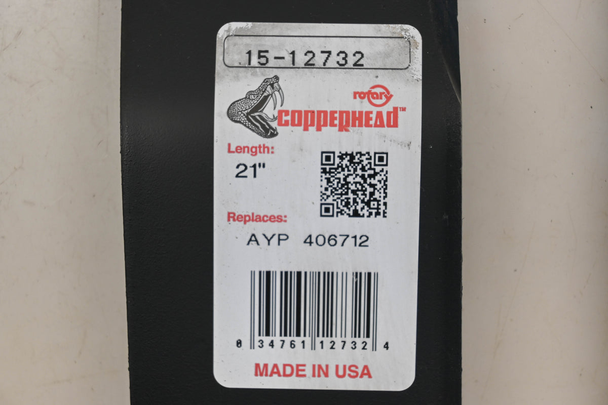 Rotary 15-12732, 406706, 532406706 21" x 2-1/4" x 5/8" Mower Blades Qty 3 NOS