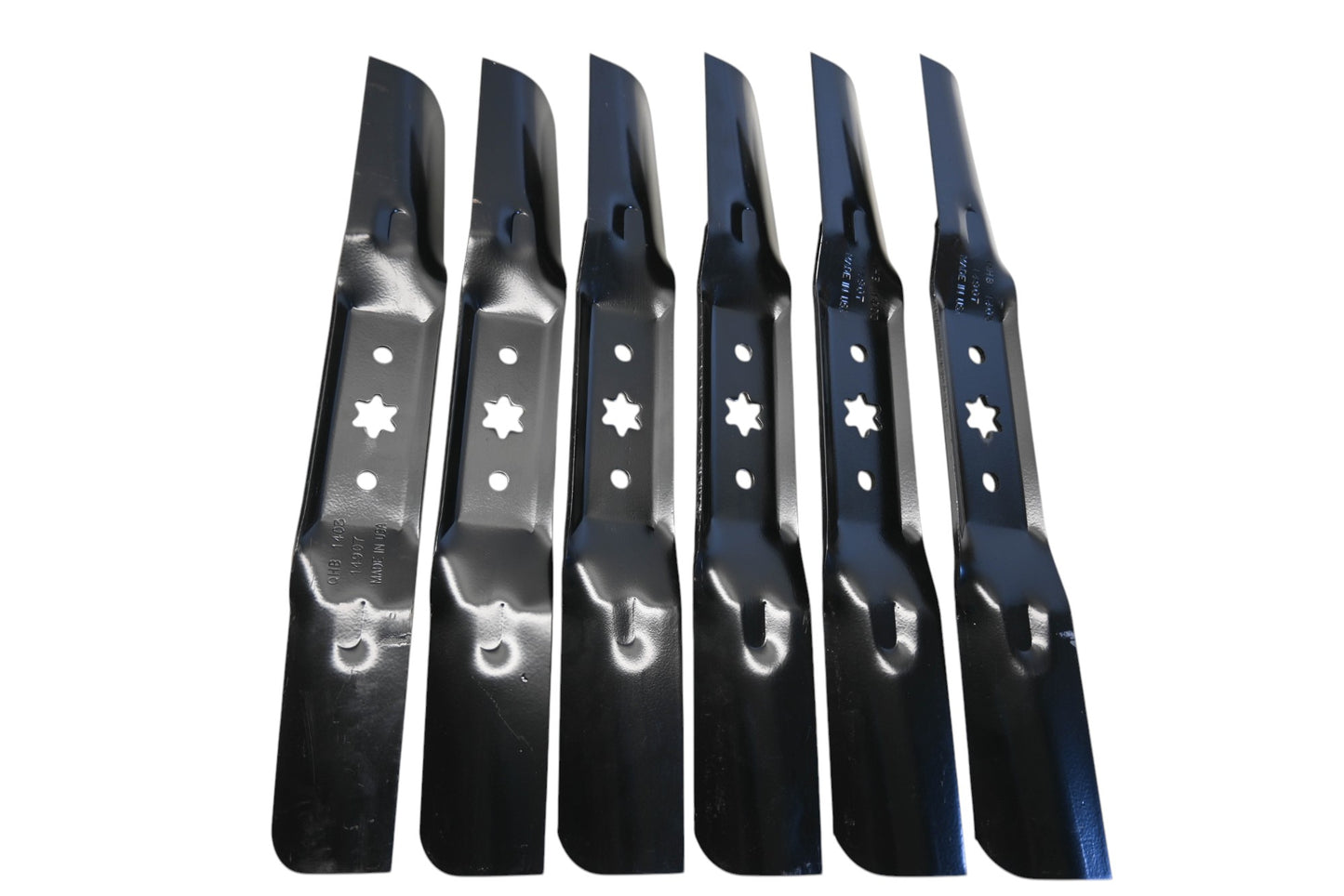 Rotary 15-14907, 942-05056A, 742-05056A 18-5/8" x 2-1/2" Mower Blades Qty 6 NOS