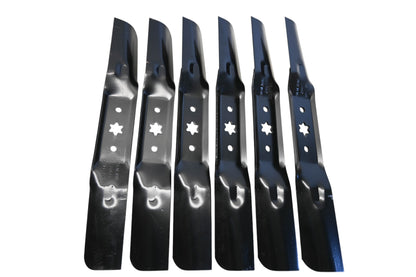 Rotary 15-14907, 942-05056A, 742-05056A 18-5/8" x 2-1/2" Mower Blades Qty 6 NOS