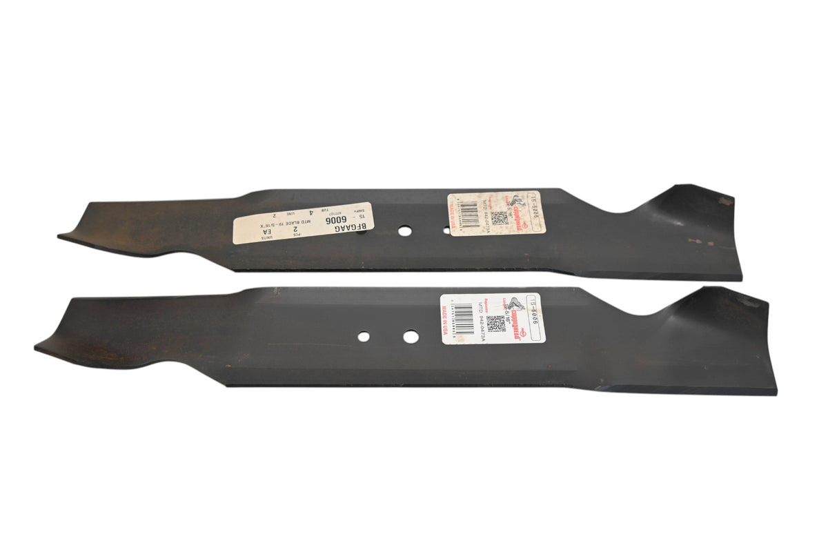 Rotary 15-6006, 942-0473A, 742-0473A 19-5/16" x 3" x 3/8" Mower Blades Qty 2 NOS