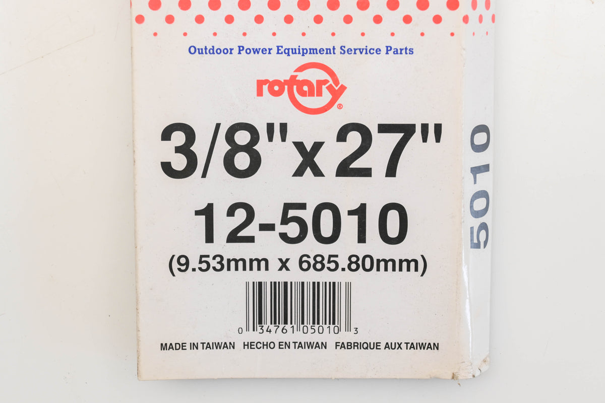 Rotary 12-5010, 3L-270 3/8" x 27" V-Belt NOS