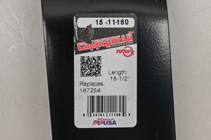 Rotary 15-11180, 187254, 532187256 18-1/2" x 3" Mower Blades Qty 5 NOS