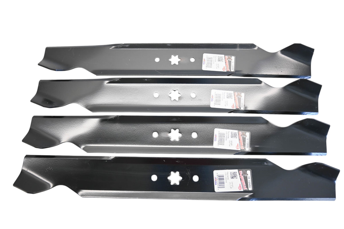 Rotary 15-12956, 942-04244, 742-04244A 23-1/4" x 3" Mower Blades Qty 4 NOS