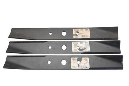 Stens 330-266, M41367, AM31100 15-7/8" x 2" x 11/16" Mower Blades Qty 3 NOS