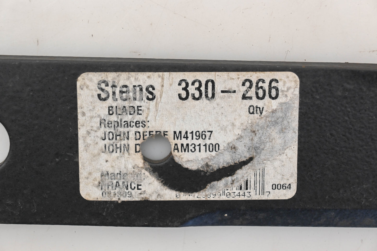Stens 330-266, M41367, AM31100 15-7/8" x 2" x 11/16" Mower Blades Qty 3 NOS