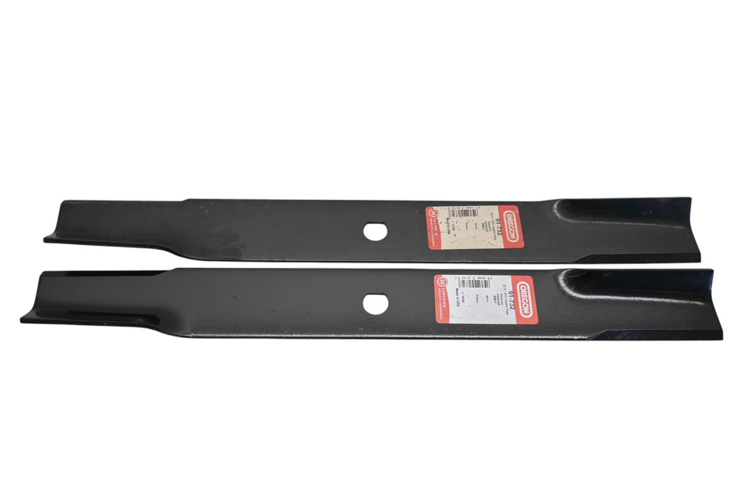 Oregon 91-732, 660-1 20-1/2" x 2-1/4" Mower Blades Qty 2 NOS