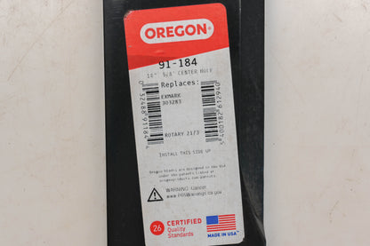 Oregon 91-184, 303283, 15-2173 18" x 2-1/2" x 5/8" Mower Blades Qty 3 NOS