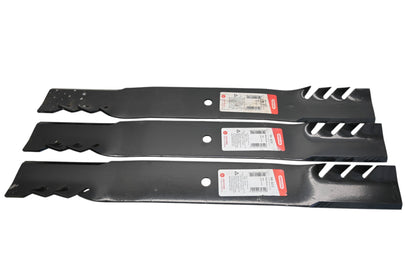Oregon 94-621, 51-3177, 44-6250 21-1/2" x 2-1/2" x 1/2" Mower Blades Qty 3 NOS