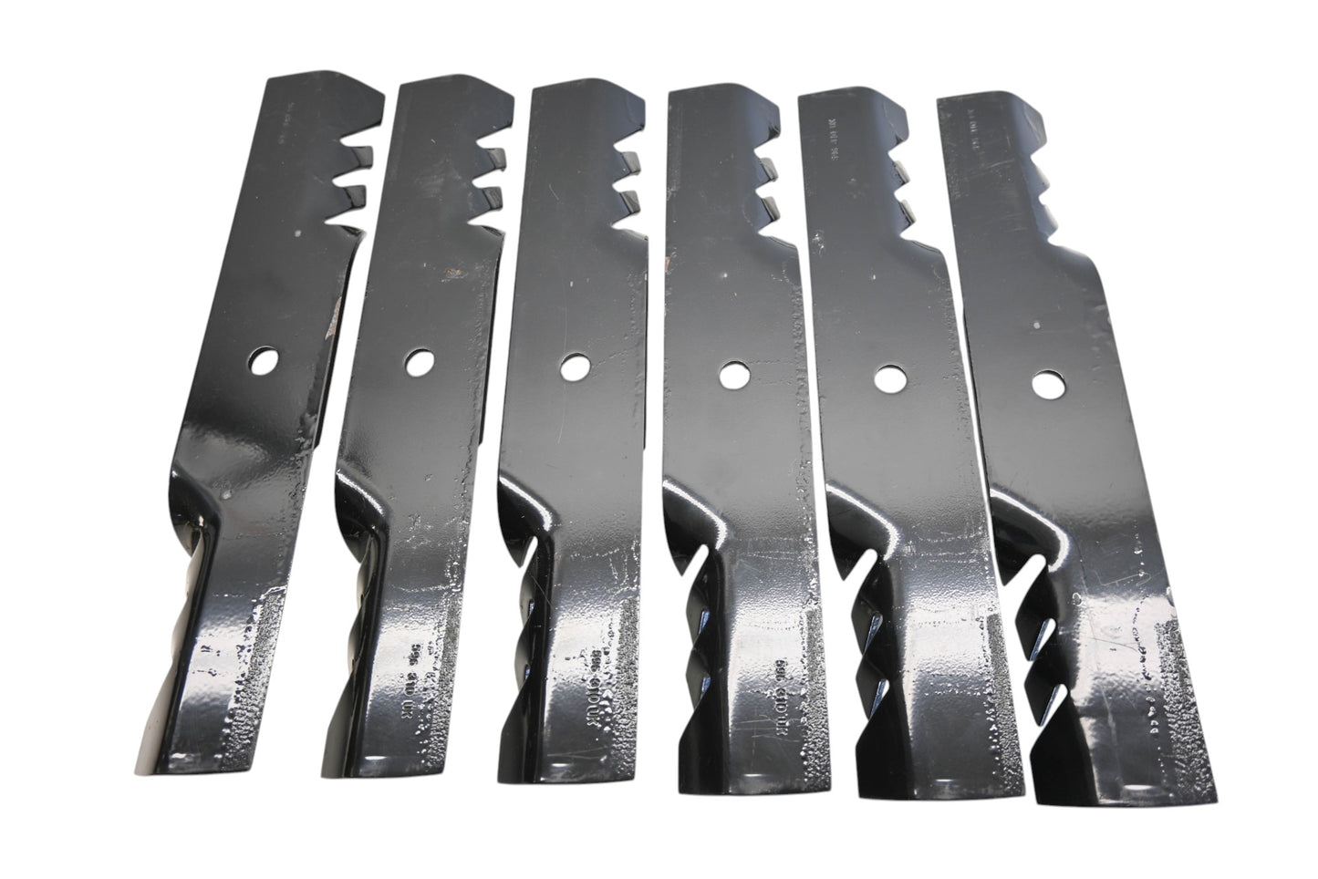 Oregon 596-310, 303-104 16-1/4" x 3" x 5/8" Mower Blades Qty 6 NOS