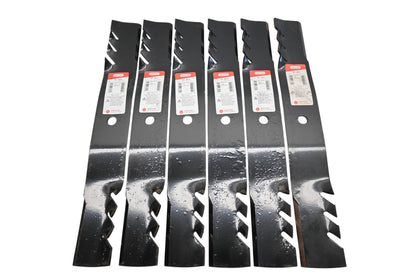 Oregon 96-803 18-3/4" x 2-1/2" x 5/8" Mower Blades Qty 6 NOS