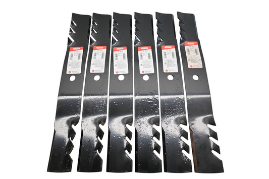 Oregon 96-803 18-3/4" x 2-1/2" x 5/8" Mower Blades Qty 6 NOS