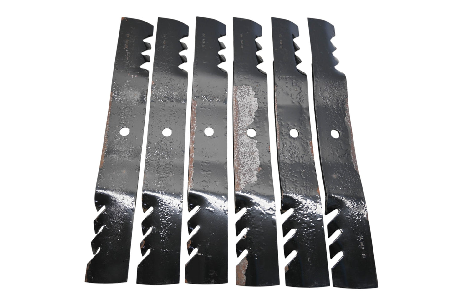 Oregon 96-803 18-3/4" x 2-1/2" x 5/8" Mower Blades Qty 6 NOS