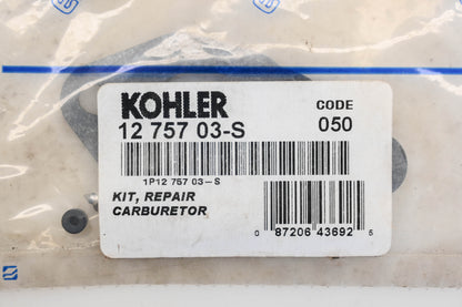 Kohler 12 757 03-S Carburetor Repair Kit NOS