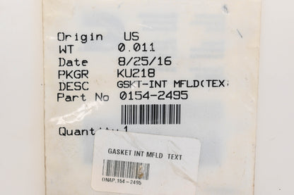 Cummins 0154-2495 Intake Manifold Gasket NOS